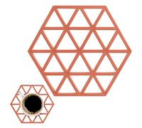 Lot de 2 dessous de plat de cuisine isothermes pour théière/théière, dessous de plat flexibles, durables et antidérapants (B)