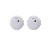 Otio - Lot de 2 détecteurs de fumée autonomie 3 ans - pile + accessoires