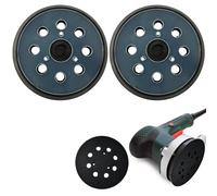 Lot de 2 Disques Abrasifs pour Ponceuses Orbitales, Tampons de Remplacement pour Modèles M9204, BO5030, BO5031, DBO180Z, BO8041, DBO180RMJ, BO5041, BO5010, BO5011, BO5012