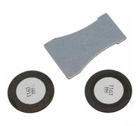 Lot de 2 disques atomiseurs en céramique de 20 mm compatibles avec système d'assemblage de transducteur de chauffage électrique Opti-Myst