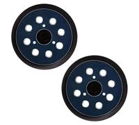 Lot de 2 disques de ponçage de 125 mm, à 8 trous, de qualité professionnelle, pour ponceuses excentriques