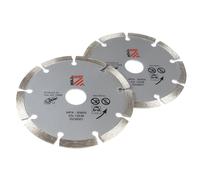 Lot de 2 disques diamantes 125 mm Holzmann ws125dts