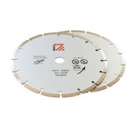 Lot de 2 disques diamantes 230 mm Holzmann ws230dts