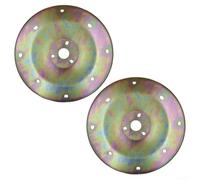 Lot de 2 disques oscillants en métal de rechange pour Honda HRJ196 HRU196