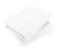 Lot de 2 draps de bain 90x150 cm ALPHA blanc