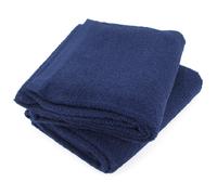 Lot de 2 draps de bain 90x150 cm ALPHA bleu Marine
