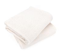 Lot de 2 draps de bain 90x150 cm ALPHA ivoire