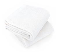 Lot de 2 draps de douche 70x130 cm ALPHA blanc