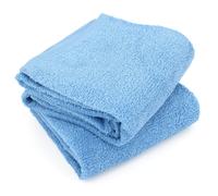 Lot de 2 draps de douche 70x130 cm ALPHA bleu Ciel