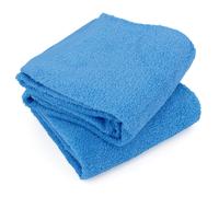 Lot de 2 draps de douche 70x130 cm ALPHA bleu Turquoise