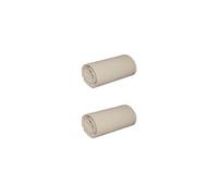 Lot de 2 draps housse jersey sable bonnet 40 cm 160x190