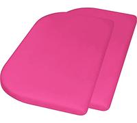 Lot de 2 draps-housses en jersey 81 x 42 cm