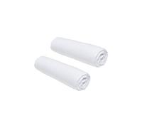 Lot de 2 draps housses TODAY Essential - 90 x 190 cm - 1 personne - 100% Coton - Craie