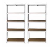Lot de 2 E-RAX Blanches - 90 x 40 x 180 cm