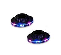 Lot de 2 Eclairages LED pour DJ - Soirée - Fête - Animation - 360 Degrés