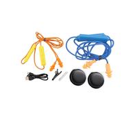 Lot de 2 Écouteurs Intra-Auriculaires pour le Travail : Protection Auditive Contre le Bruit dans les Environnements Bruyants, avec Pochette