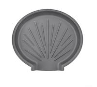 Lot de 2 égouttoirs à vaisselle avec plateau d'égouttement pour comptoir - Égouttoir à vaisselle en plastique léger multi-usages facile à nettoyer 32,5 x 29,5 cm