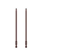 Lot de 2 embouts de tournevis hexagonaux de 150 mm, alliage d'acier de 1,5 | Comprend 7 tailles de 1,5 mm à 6 mm, couvrant une large gamme de tâches de fixation pour la réparation à domicile