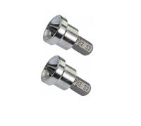 Lot de 2 Embouts de Vissage Spécial pour Plaques de Plâtre/Placo/ PH2x25mm 1/4'' pour Vis Cruciforme à Empreint EMBOUT DE TOURNEVIS