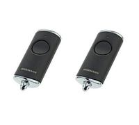 Lot de 2 émetteurs manuels Hörmann HSE1BS HSE1 868.3 Mhz BiSecur 4511728 1 commande pour fixation au trousseau de clés compatible HSE2BS HSE4BS HS4BS HS4BS HS1BS HS1BS HS5BS