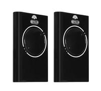 Lot de 2 émetteurs manuels pour ouvre-porte de garage 868 MHz compatibles avec télécommande de garage FAAC 2 canaux FAAC XT4 868 SLH LR, XT4 868 SLH, XT2 868 SLH, XT2 868 SLH LR, noir