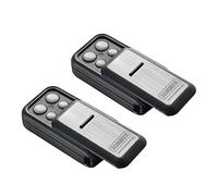 Lot de 2 émetteurs manuels Sommer Slider+ S10305 TX40-868-4 - Télécommande pour porte de garage Base+ et Pro+ de 868,8 Mhz et 868,95 Mhz