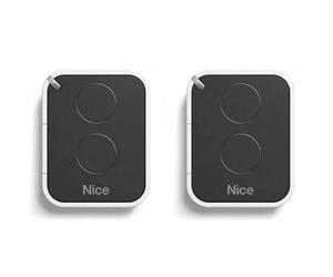 Lot de 2 émetteurs NICE On2e pour portail et garage - APODBZ