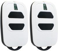 Lot de 2 émetteurs portatifs pour Porte de Garage - 433,92 MHz - Compatible avec DEA GTI2/4, GT2/4, Mio TR2/4, Mio TR2N/4N