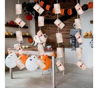 Lot de 2 enveloppes flottantes Wizard comprenant 20 enveloppes, décorations de fête d'Halloween, décoration d'enveloppe, bannière flottante pour Noël et Halloween