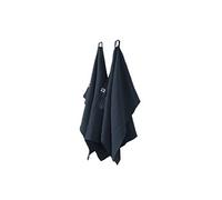 Lot de 2 Essuie-mains 50x70cm Gaze de Coton Minuit - OUREA -