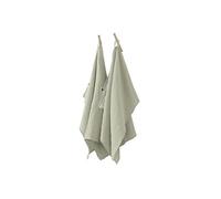Lot de 2 Essuie-mains 50x70cm Gaze de Coton Vert d'Eau - OUREA -
