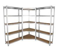 Rayonnages Monster, rayonnages de stockage, systèmes de rayonnages, rayonnages d'angle, rayonnages pour charges lourdes, rayonnages à emboîter, rayonnages d'atelier, rayonnages de cave, MDF