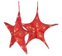 Britesta Lot de 2 étoiles de Noël pliables Ø 65 cm avec LED