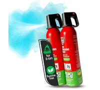Lot de 2 extincteurs en aérosol de 750 ml pour les incendies de batteries lithium-ion