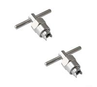 Lot de 2 extracteurs de cartouche de robinet pour 1220 1222 1225 | La poignée en T offre un couple uniforme, une prise en main facile, extrait les cartouches calcifiées sans force