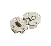 Hettich 9100006 Charnière rabat Markant 11, 90 °, ø 35 mm, zinc moulé sous pression nickelé - Lot de 2