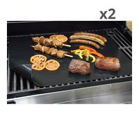 Lot de 2 feuilles de cuisson pour barbecue 50 cm NoStik