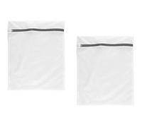 Lot de 2 Filets Lavage machine lave linge , sac lavage résistants pour vos linges sensibles - taille L 50x60 cm - NOVAGO