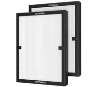 Lot de 2 filtres à air E-200 pour purificateur d'air Lunino HEPA | Filtration forte et efficace en 3 étapes pour une grande pièce jusqu'à 170 m²