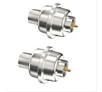 Lot de 2 filtres à carburant F273699 pour appareils de chauffage portables - Filtre à gaz propane robuste avec noyau en laiton pour Mr Heater Buddy