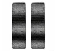 Lot de 2 filtres à charbon actif pour Bora Basic BAKFS Pure Systems - Kit de recirculation d'odeurs haute efficacité cartouche de rechange pour grille d'aération de cuisine design flexible (Getting