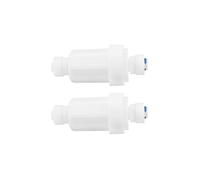 Lot de 2 filtres à eau pour système de brumisation extérieur pour tuyau d'arrosage de 6,35 mm 120 microns 10 BRUMISATEUR D'ARROSAGE