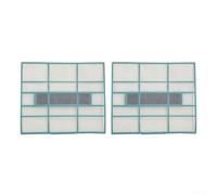 Lot de 2 filtres de climatisation anti-poussière de rechange pour unité intérieure générale 1P 1,5 HP Écran anti-poussière en maille plastique pour installer les accessoires du système de