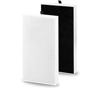 Lot de 2 filtres de purificateur d'air HEPA à double action de rechange pour filtre U Febreze et Honeywell, Repalce FRF102B et HRF201B, convient pour purificateur d'air FHT170, FHT180, FHT190, HHT270W