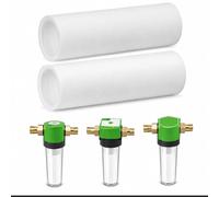 Lot de 2 Filtres de Rechange de 80 µm, Avec Fins Grünbeck Geno FS 1 | Fibres PP de haute qualité, cartouches de rechange compatibles avec les modèles Grünbeck, sans capot de protection