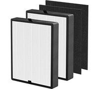 Lot de 2 filtres de rechange HEPA 45i True compatible avec le purificateur d'air BreatheSmart Flex et 45i, 2 filtres HEPA H13 True avec 2 pré-filtres au carbone, pièce # B4-Fresh