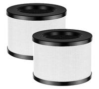 Lot de 2 filtres de rechange Hepa H13 compatibles avec TZ-K1 Air Puri-fier, filtre à 3 étapes de filtre HEPA de qualité H13, charbon actif et pré-filtre (blanc)