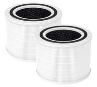 Lot de 2 filtres de rechange pour LEVOIT Core 200S, filtre HEPA H13 + charbon actif