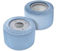 Lot de 2 filtres de Rechange pour Mspa FD2089 - Pompe à Cartouche pour piscines, Chauds et Spa ,couverture filet 90 plis