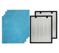 Lot de 2 filtres de remplacement pour purificateur d'air, comprenant un filtre HEPA et un pré-filtre